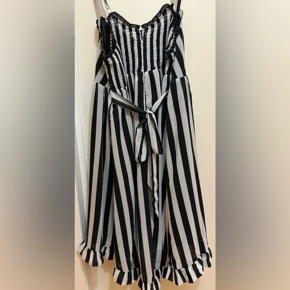 Sourpuss Striped Hi-Lo Dolly Dress (EUC - worn once!) - Picture 5 of 15